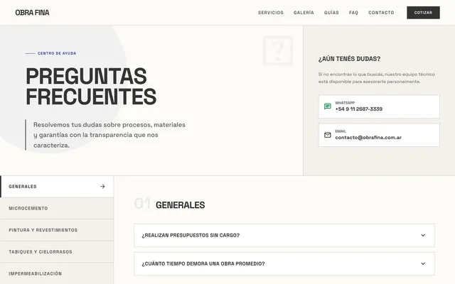 Obra Fina — Obra Fina — Desktop 4