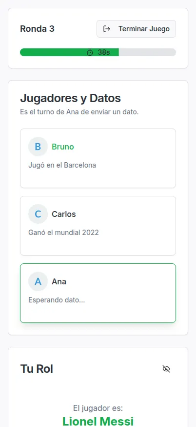 El Impostor Futbolero — El Impostor Futbolero — Mobile 3