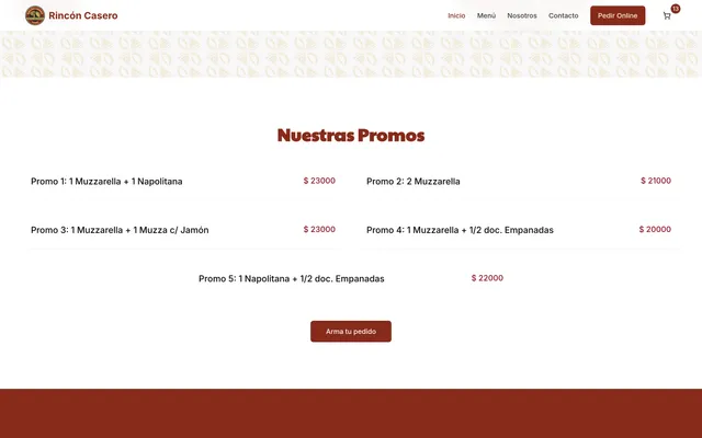 Rincón Casero — Rincón Casero — Desktop 2