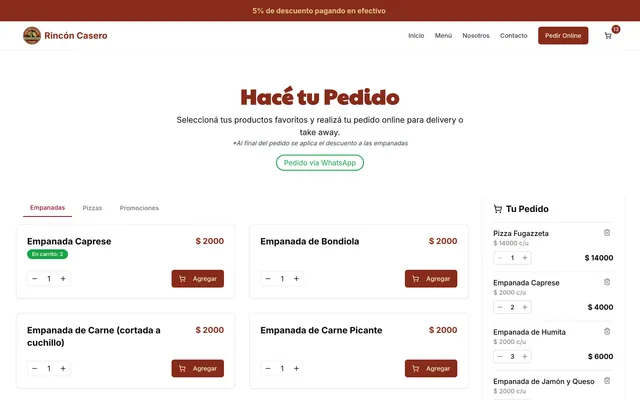 Rincón Casero — Rincón Casero — Desktop 6