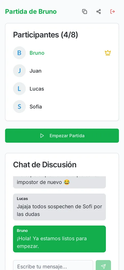 El Impostor Futbolero — El Impostor Futbolero — Mobile 1